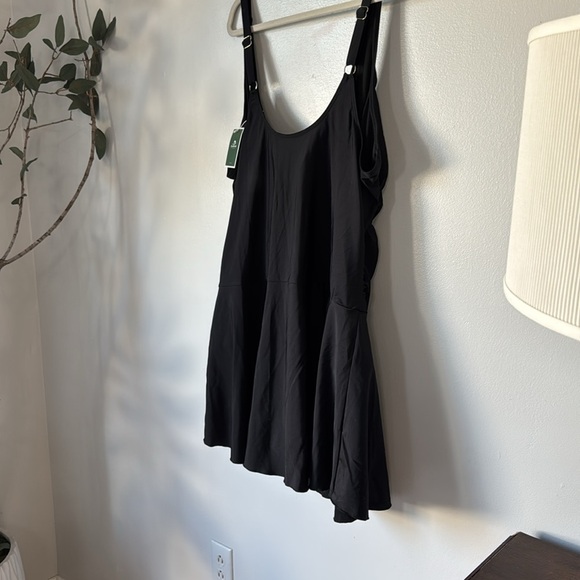 EoMENIE Black Pullover One-Piece Swimsuit Size 20W Adjustable Straps Padded Bra - Picture 3 of 12